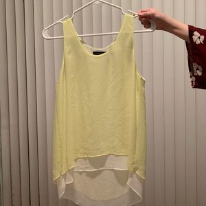 CALVIN KLEIN beautiful yellow blouse